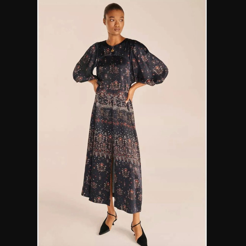 Rebecca Taylor Gossamer Midi Dress